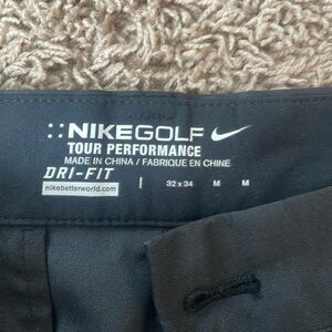 Nike 32x34 black golf pants